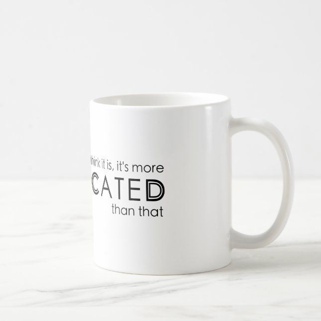 Meditation #4 coffee mug (Right)