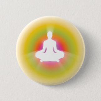 Meditation 6 Cm Round Badge