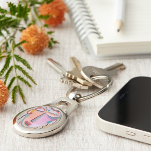 Meditation Alexej von Jawlensky Figurative Art Key Ring