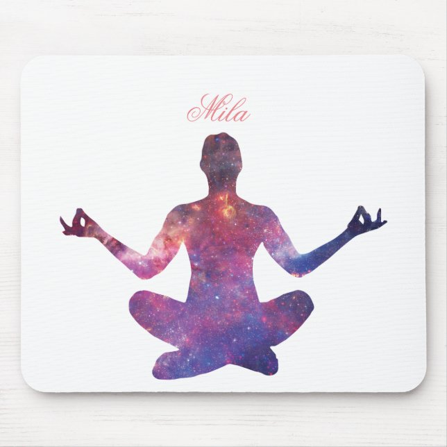 Meditation and peace mouse mat (Front)