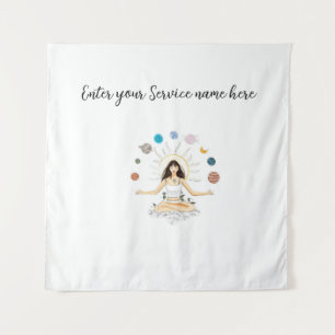 Meditation art tapestry