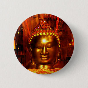 Meditation Buddha  Button