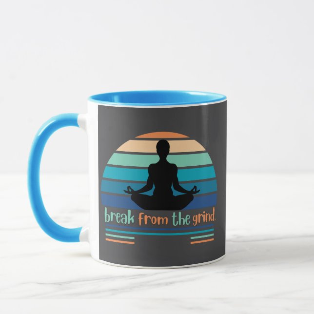 Meditation Coffee Mug (Left)