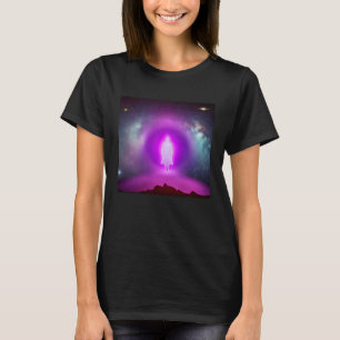 Meditation Enlightment Spiritual Yoga Transcendent T-Shirt