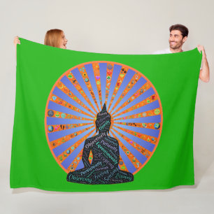 MEDITATION FLEECE BLANKET