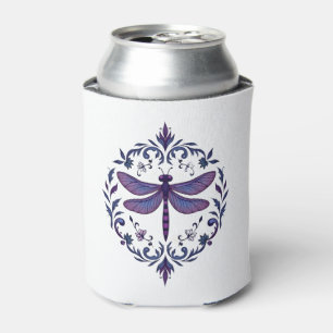 Meditation Fractal Geometry Spiritual Yoga Dragonf Can Cooler