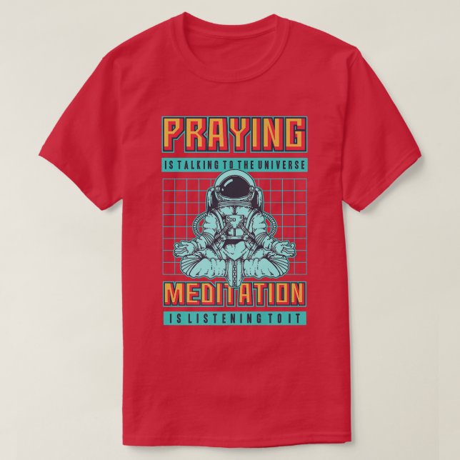 Meditation Gift for Boys Girls Zen Buddhism Fun As T-Shirt (Design Front)