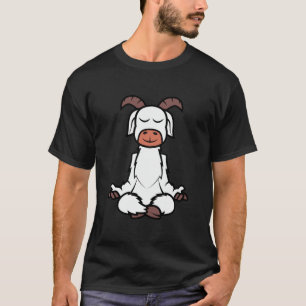 Meditation  Goat Apparel for a Yoga Lover T-Shirt