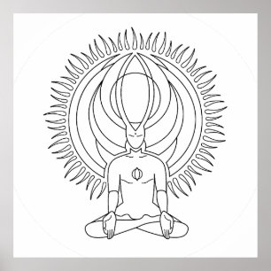 Meditation II. Poster