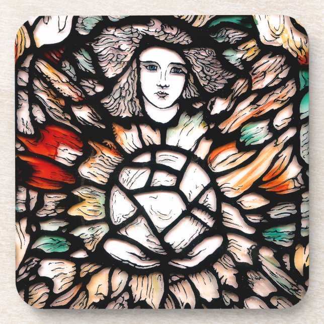 Meditation in Colours Coaster (Front)