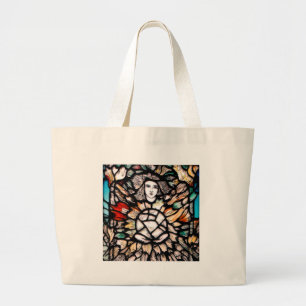 Meditation in colours. large tote bag
