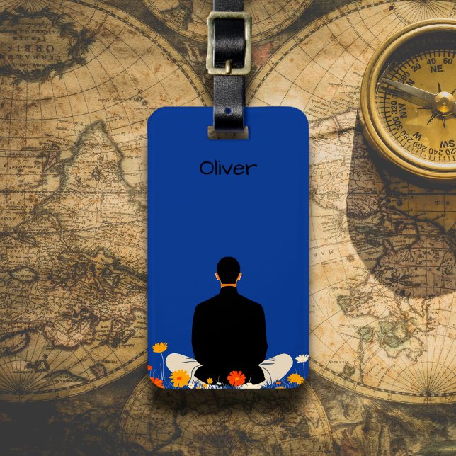 Meditation in Nature Luggage Tag (Creator Uploaded)