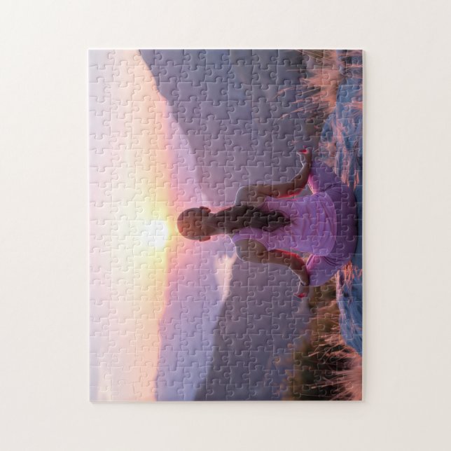 Meditation - Inner Balance - Yoga Jigsaw Puzzle (Vertical)