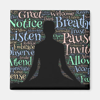 Meditation Inspiration Magnet