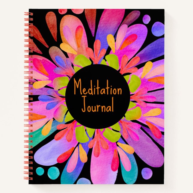 Meditation Journal Custom Text (Front)