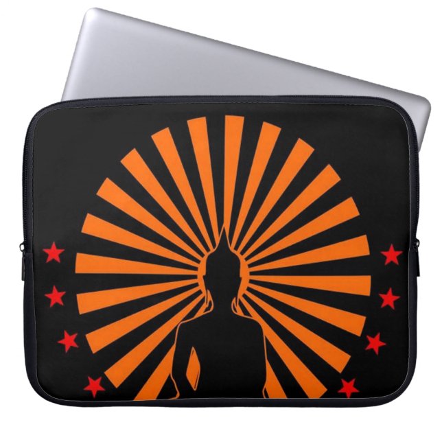 Meditation Laptop Sleeve (Front)