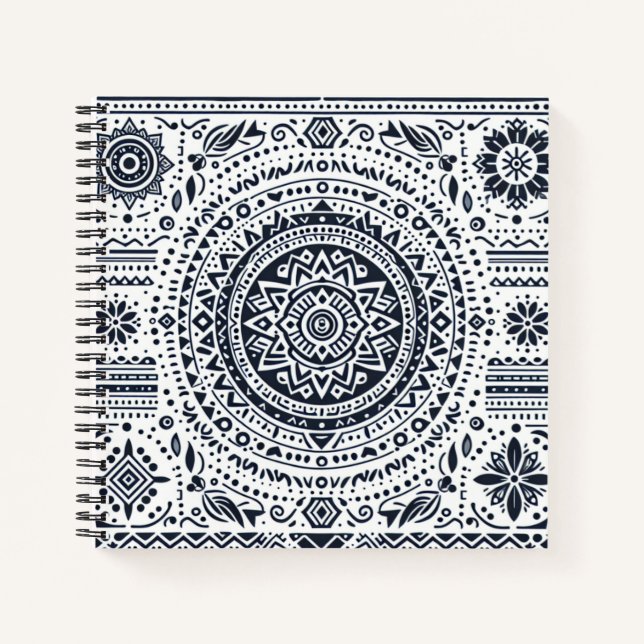 Meditation Mandala Notebook (Front)