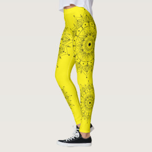Meditation - Mandala Symbol  Leggings