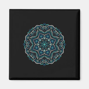 Meditation Mandalas - Yoga Mandala _1 Magnet