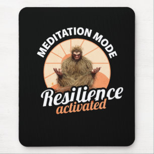 Meditation Mode Bigfoot Resilience Activated Mouse Mat