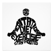  Meditation-Motivation wall art