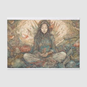 Meditation Namaste Tissue Paper