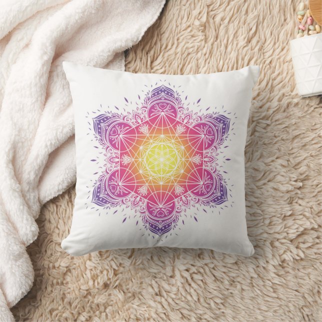 Meditation pillow | mandala | metatron (Blanket)