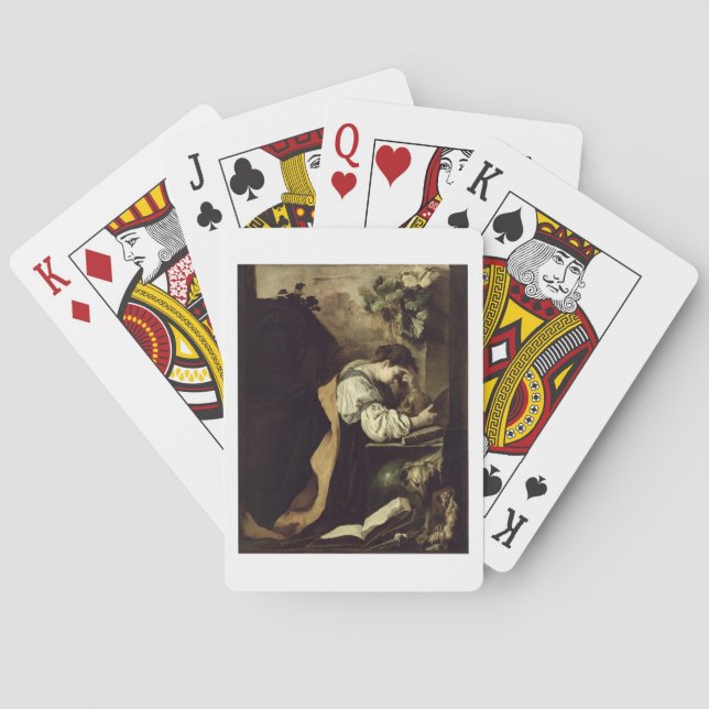 Meditation Playing Cards (Back)