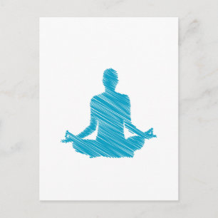 Meditation Postcard