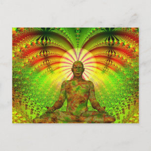 Meditation Postcard