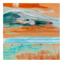 Meditation Revisit 1 - Abstract Landscape Painting