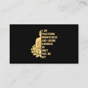 meditation temple buddhist clothing buddah tee wom business card