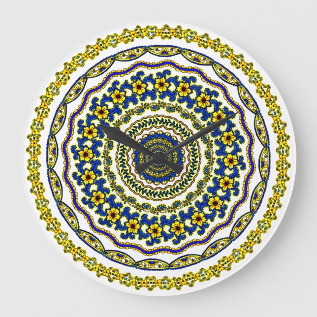  meditation time mandala clock (Front)