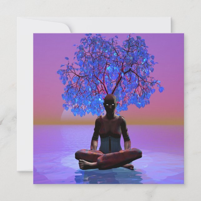 Meditation Tree Card (Front)