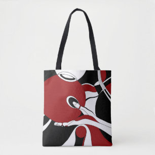 Meditation With Circles Tote Bag