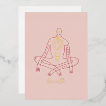 Meditation yoga breath and relax