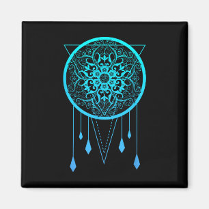 Meditation, Yoga Clothing, Namaste Geometry Chakra Magnet