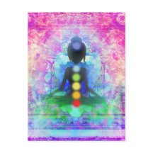 Meditation Yoga Postcard