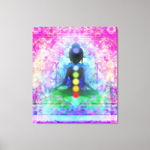 Meditation Yoga Premium Wrapped Canvas