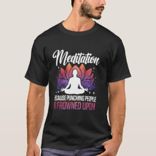 Meditation Yoga Spiritual Peace Namaste Spirituali T-Shirt