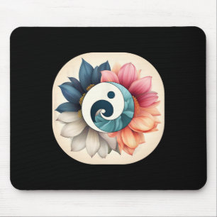 Meditation Yoga Tai Chi Qi Gong Za Zen Yin Yang Lo Mouse Mat