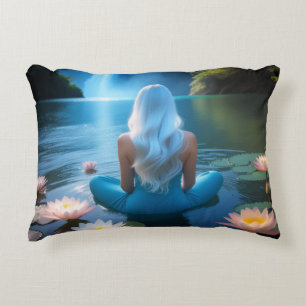 MEDITATION -YOGA - WELLNESS - CARPE DIEM DECORATIVE CUSHION