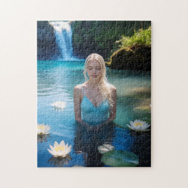 MEDITATION - YOGA - WELLNESS - CARPE DIEM JIGSAW PUZZLE (Vertical)