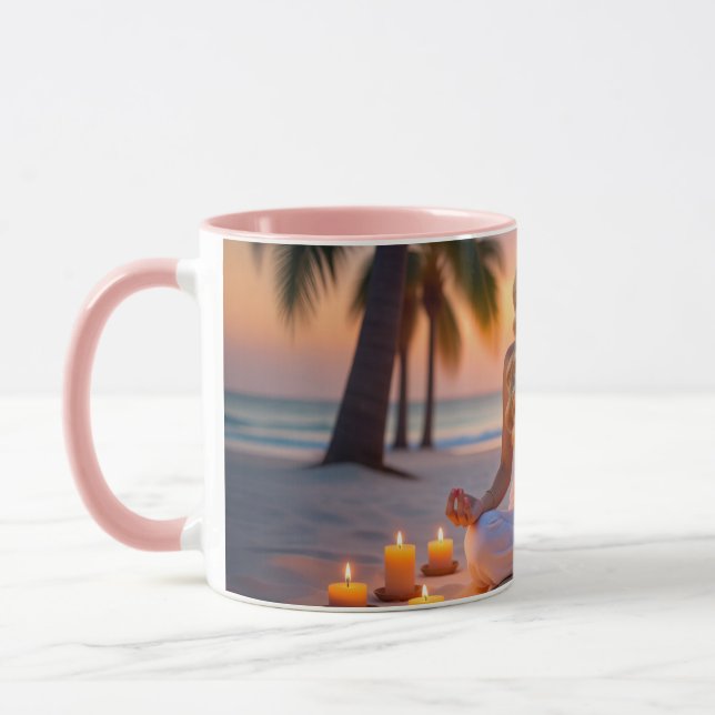 MEDITATION - YOGA - WELLNESS - CARPE DIEM MUG (Left)