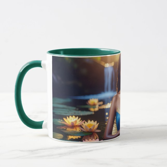 MEDITATION - YOGA - WELLNESS - CARPE DIEM MUG (Left)