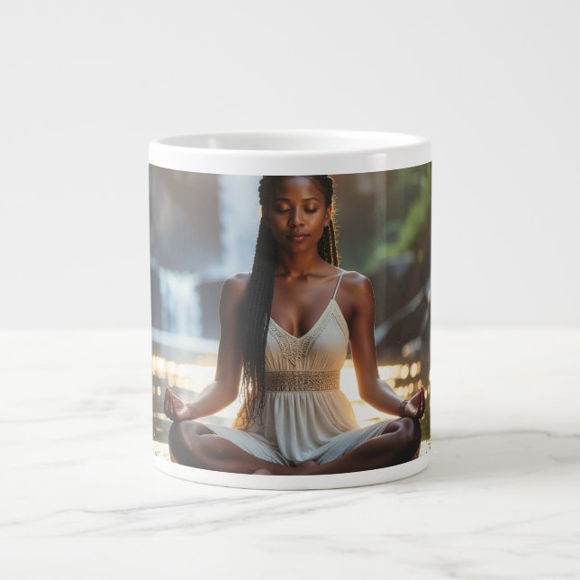 MEDITATION - YOGA - WELLNESS - CARPE DIEM Mug (Front)