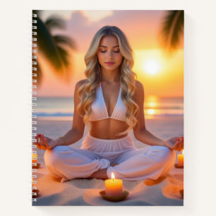 MEDITATION - YOGA - WELLNESS - CARPE DIEM NOTEBOOK