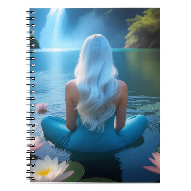 MEDITATION - YOGA - WELLNESS - CARPE DIEM NOTEBOOK (Front)