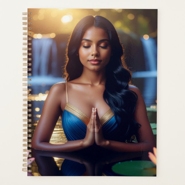 MEDITATION - YOGA - WELLNESS - CARPE DIEM PLANNER (Front)