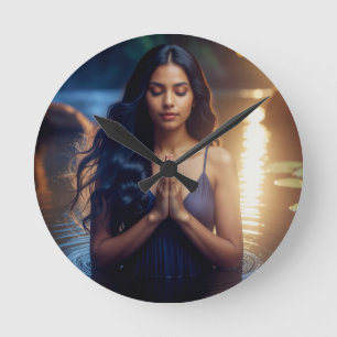 MEDITATION - YOGA - WELLNESS - CARPE DIEM ROUND CLOCK